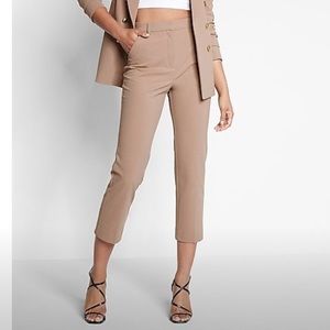 NWT super high rise cropped edit pant